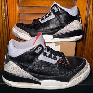 Size 8.5 - Air Jordan 3 Retro OG 2024 Black Cement